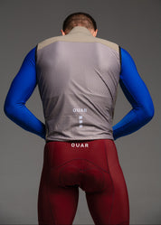 SAND GILET + HOUSE LS JERSEY + MARINO & RUBY NECK WARMERS