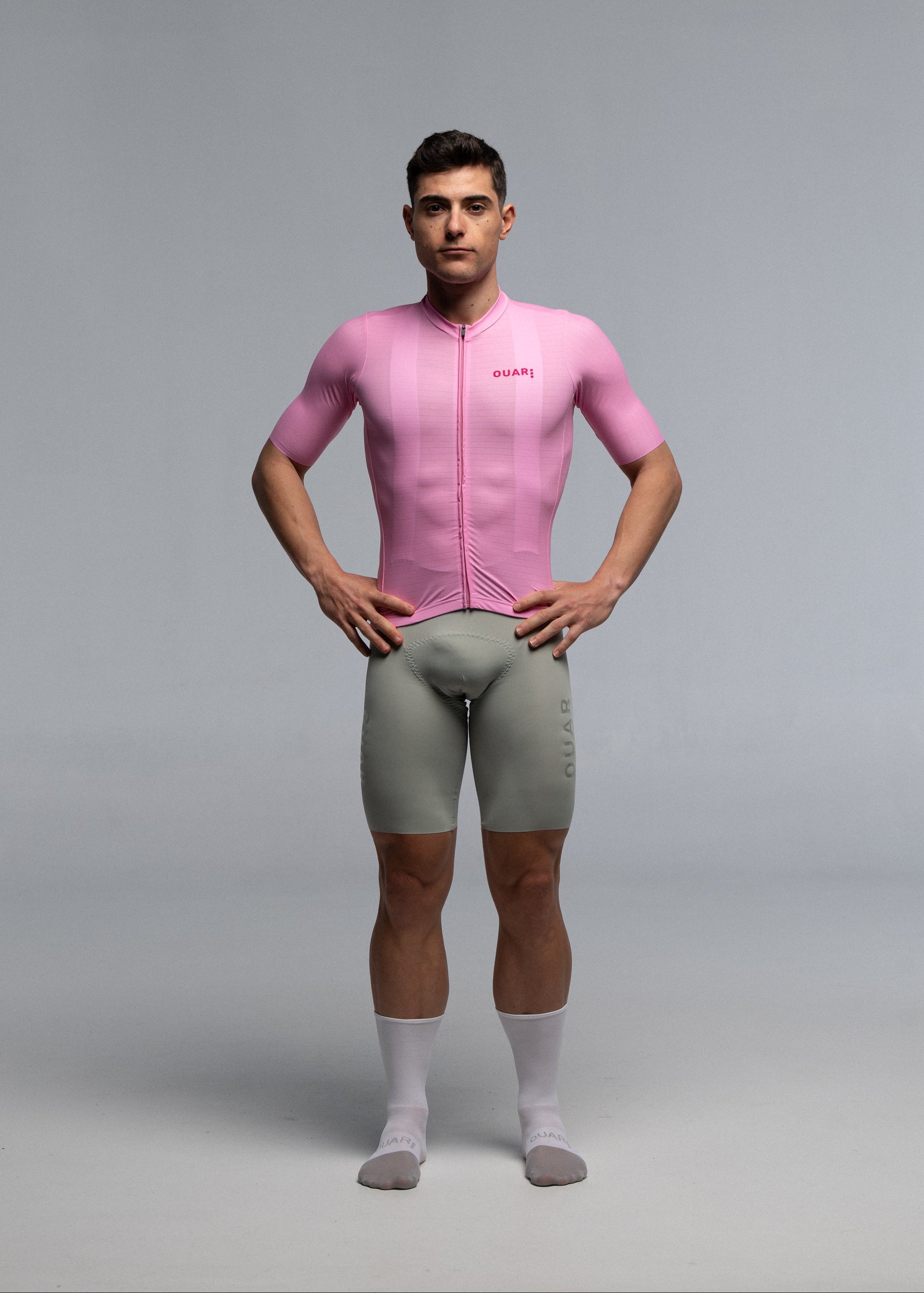 Cycling Bib Shorts Ouar – Pure Black Aerys – High-Performance Fit