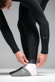 PURE BLACK - EVO 2.0 Thermal Long Bibs Man