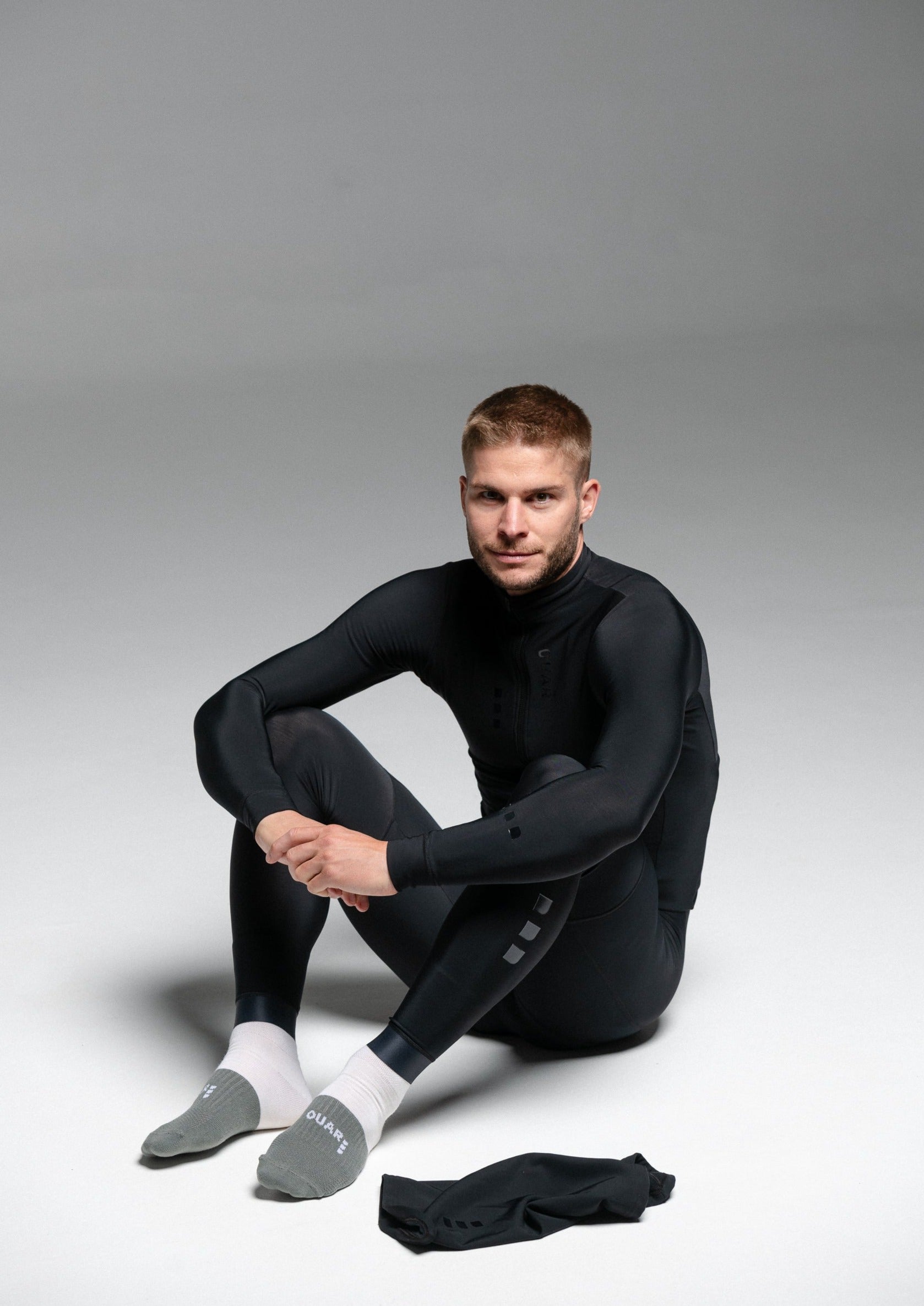 PURE BLACK - EVO 2.0 Thermal Long Bibs Man