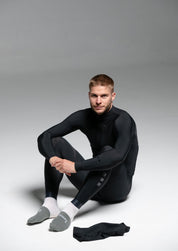 PURE BLACK - EVO 2.0 Thermal Long Bibs Man