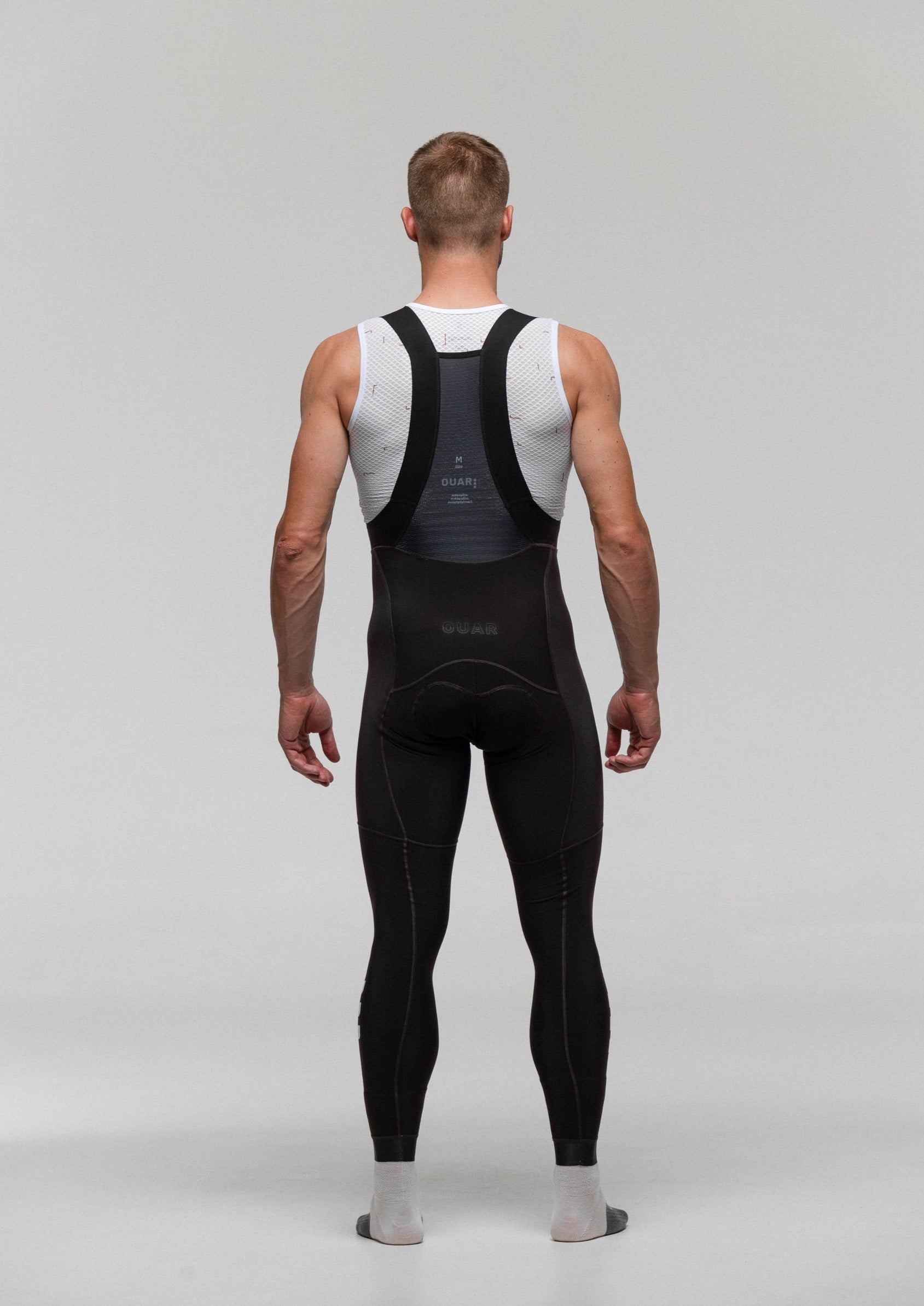 PURE BLACK - EVO 2.0 Thermal Long Bibs Man