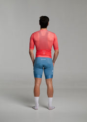 GRAPEFRUIT JERSEY + SKYBLUE BIBS + WHITE/GREY SOCKS