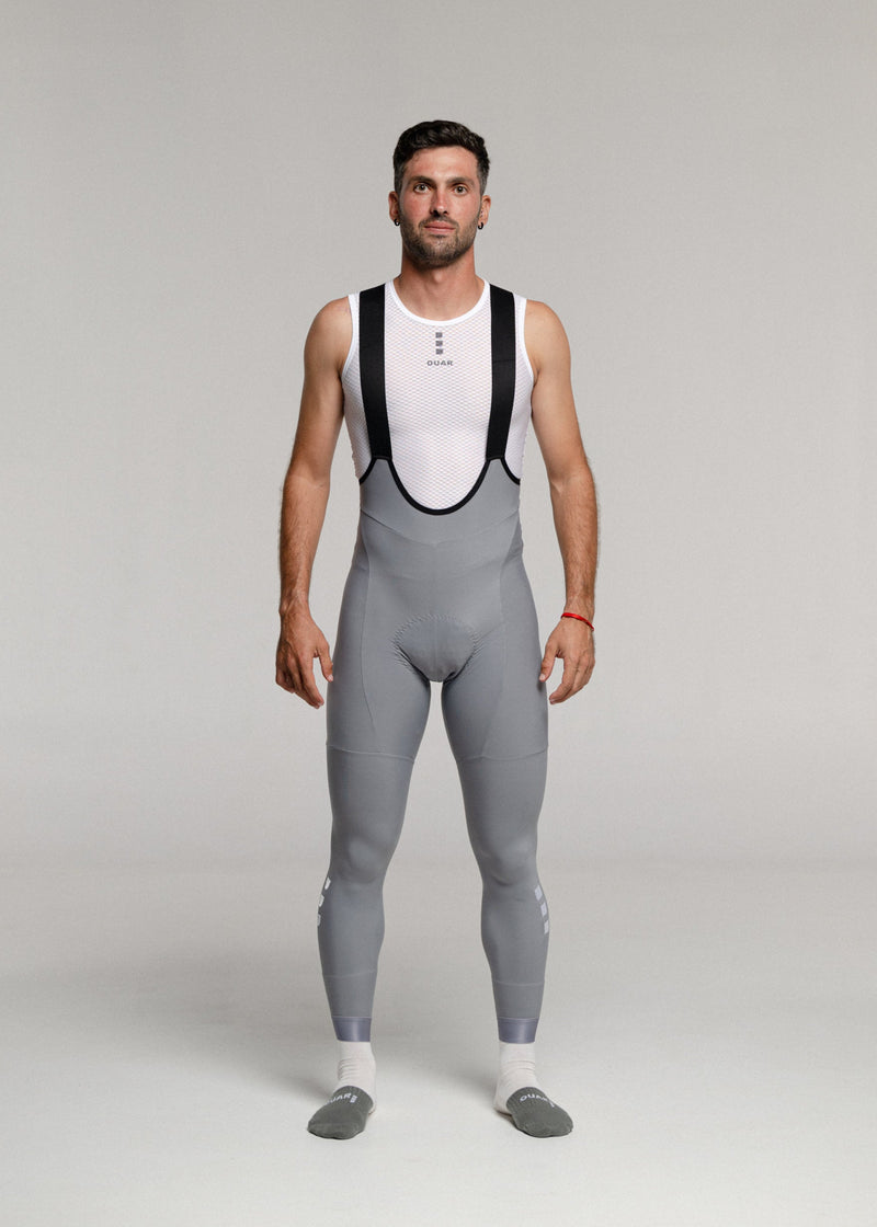 ARTIC GREY - AXYUM Thermal Long Bibs Man