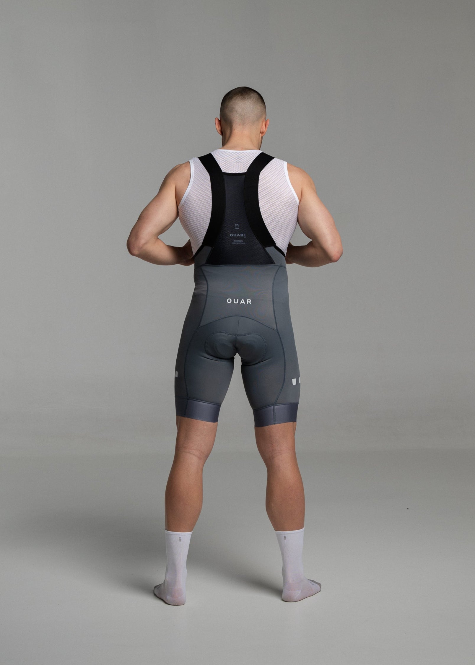 COBALT BLUE JERSEY + TITANIUM BIBS + WHITE/GREY SOCKS