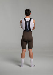 BURNT RED JERSEY + COCOA BIBS + WHITE/GREY SOCKS