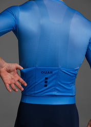 COBALT BLUE JERSEY + MARINO AERYS BIBS + MARINO/GREY SOCKS
