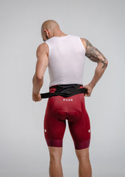 WHITE/AQUA - EVO Base Layer Man