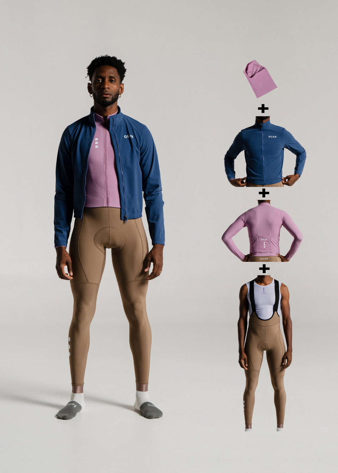 NEW WAVE JERSEY + HAZEL LONG BIBS + STORM WINTER JACKET + NECK WARMER