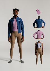 NEW WAVE JERSEY + HAZEL LONG BIBS + STORM WINTER JACKET + NECK WARMER