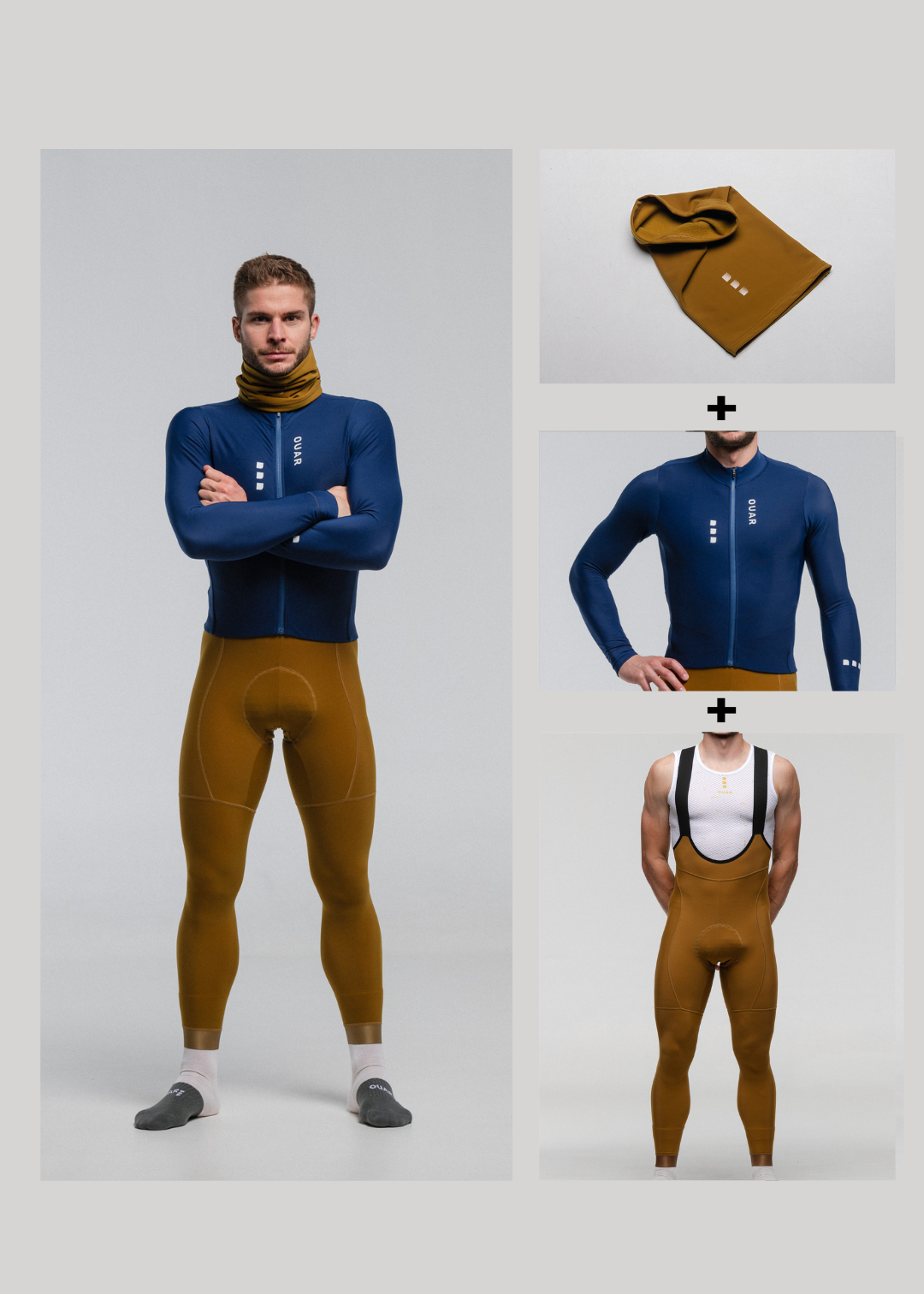 TANGO LS JERSEY + TIERRA LONG BIBS + MARINO NECK WARMER