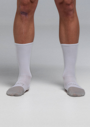 WHITE/GREY - EVO Socks