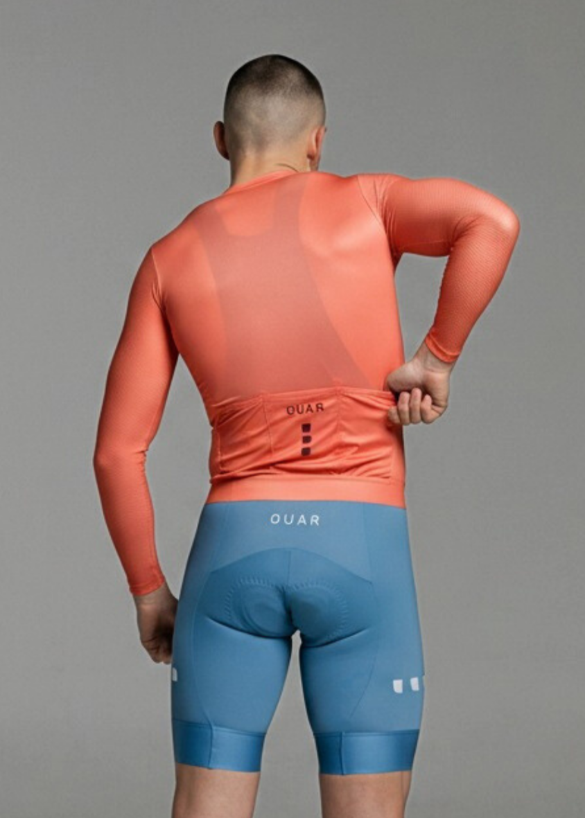 VIBRANT CORAL - AERYS Long Sleeve Jersey Man