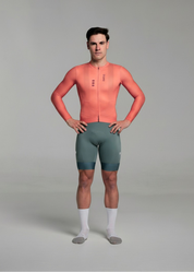 VIBRANT CORAL - AERYS Long Sleeve Jersey Man