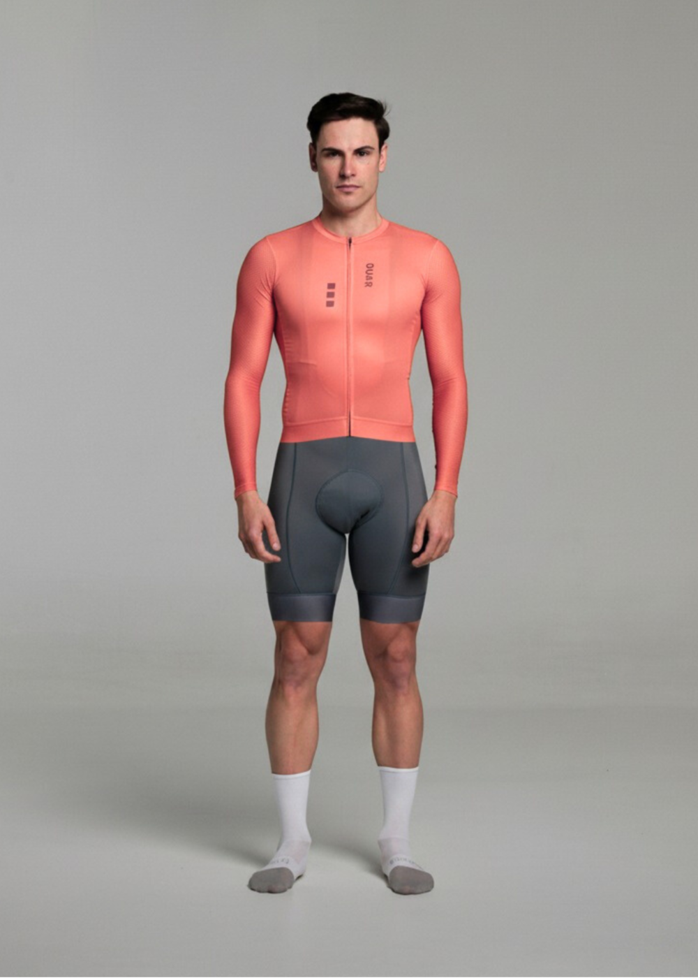 VIBRANT CORAL - AERYS Long Sleeve Jersey Man