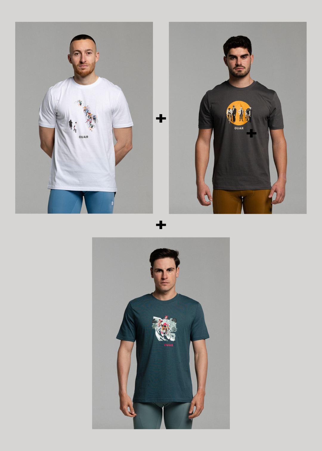 ORGANIC T-SHIRTS BUNDLE 1 (SMALL-MEDIUM SIZES)