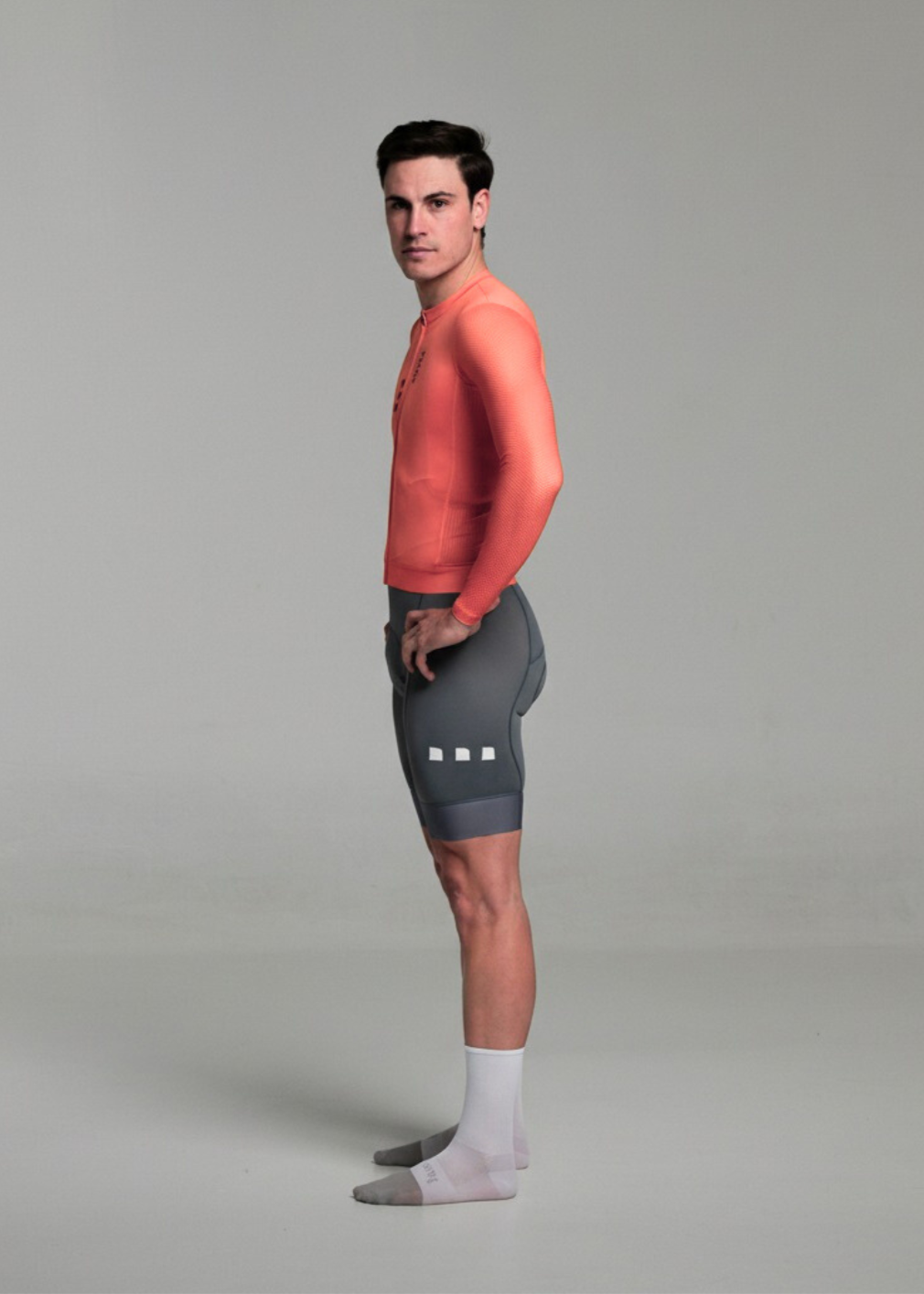 VIBRANT CORAL - AERYS Long Sleeve Jersey Man