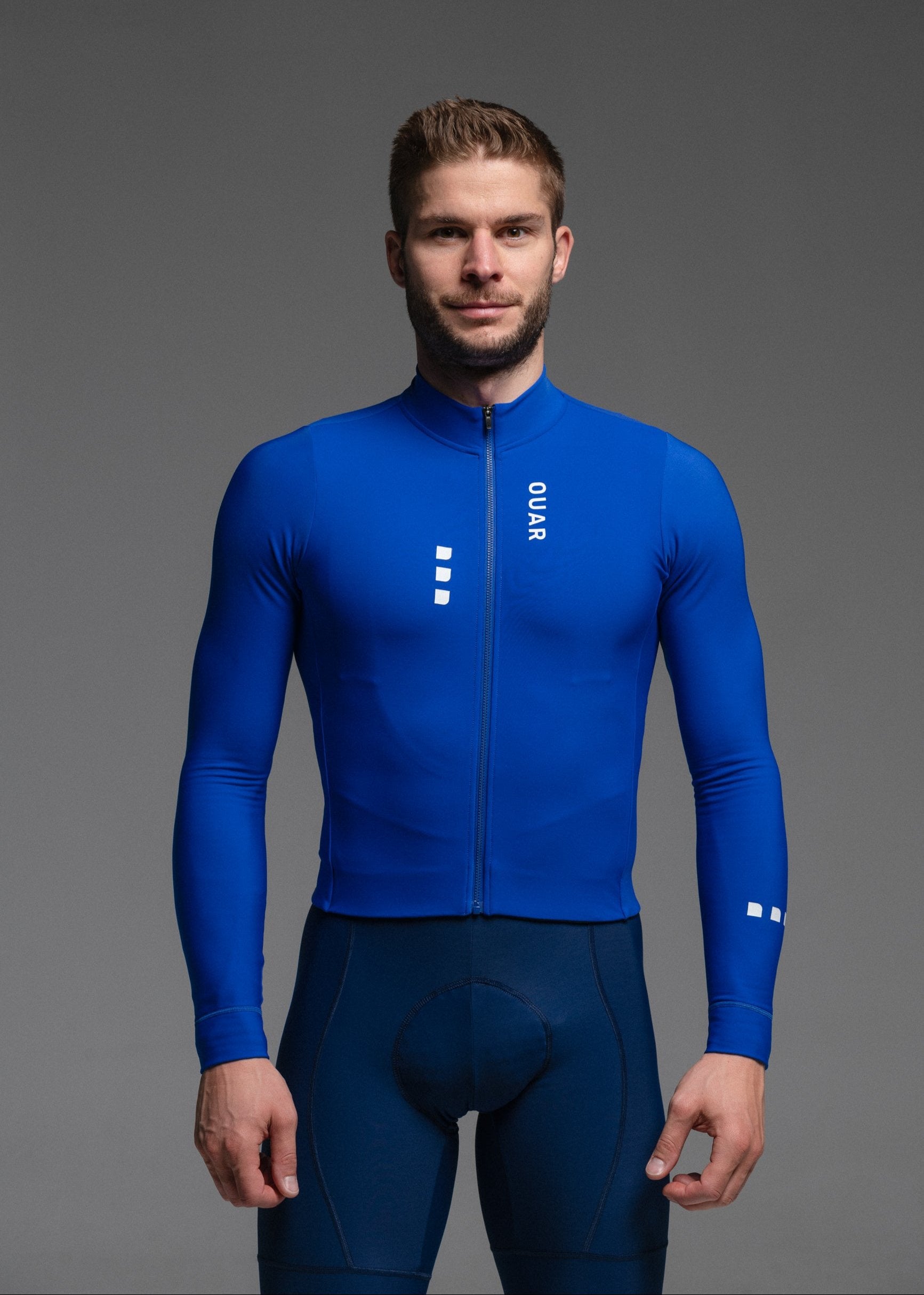 HOUSE LS JERSEY + MARINO LONG BIBS + MARINO NECK WARMER