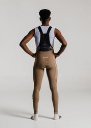 LOUNGE JERSEY + HAZEL LONG BIBS + DARK OAK GILET + NECK WARMER