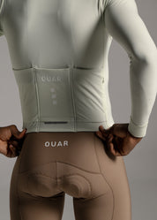 LOUNGE JERSEY + HAZEL LONG BIBS + DARK OAK GILET + NECK WARMER