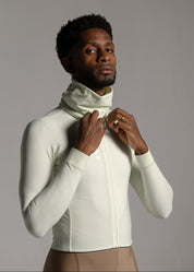 LOUNGE JERSEY + HAZEL LONG BIBS + DARK OAK GILET + NECK WARMER