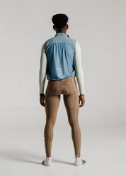 LOUNGE JERSEY + HAZEL LONG BIBS + MINERAL GILET + NECK WARMER