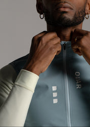LOUNGE JERSEY + HAZEL LONG BIBS + MINERAL GILET + NECK WARMER