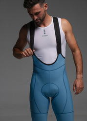 FUNK LS JERSEY + SKYBLUE LONG BIBS + NECK WARMER + MERINO SOCKS