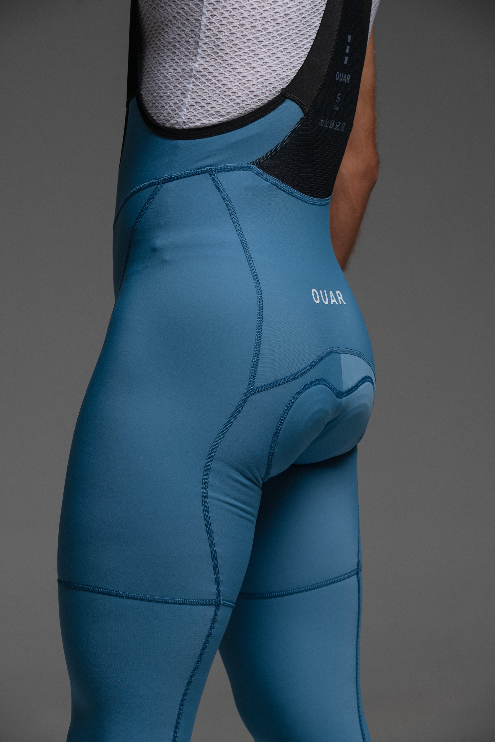 HOUSE LS JERSEY + SKYBLUE LONG BIBS + MARINO NECK WARMER