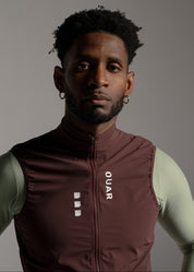 CHILL LS JERSEY + HAZEL LONG BIBS + DARK OAK GILET + NECK WARMER