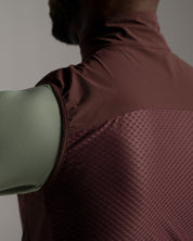 CHILL LS JERSEY + HAZEL LONG BIBS + DARK OAK GILET + NECK WARMER