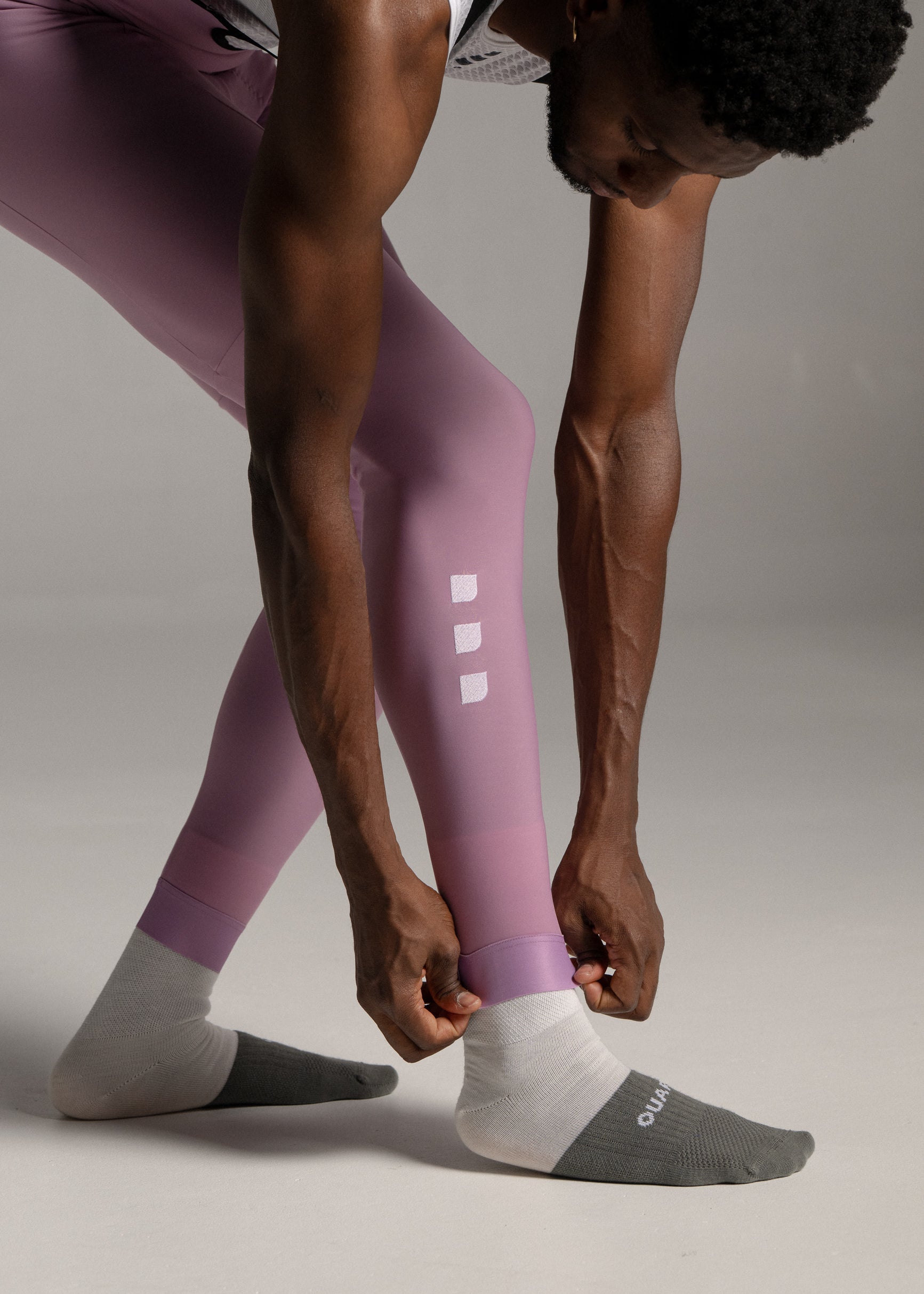 DUSTY ORCHID - AXYUM Thermal Long Bibs Man