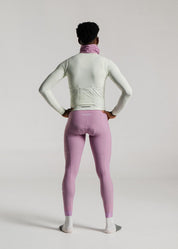 LOUNGE LS JERSEY + DUSTY ORCHID LONG BIBS + NECK WARMER + MERINO SOCKS