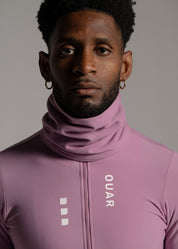 NEW WAVE LS JERSEY + DUSTY ORCHID LONG BIBS + DARK OAK GILET + NECK WARMER