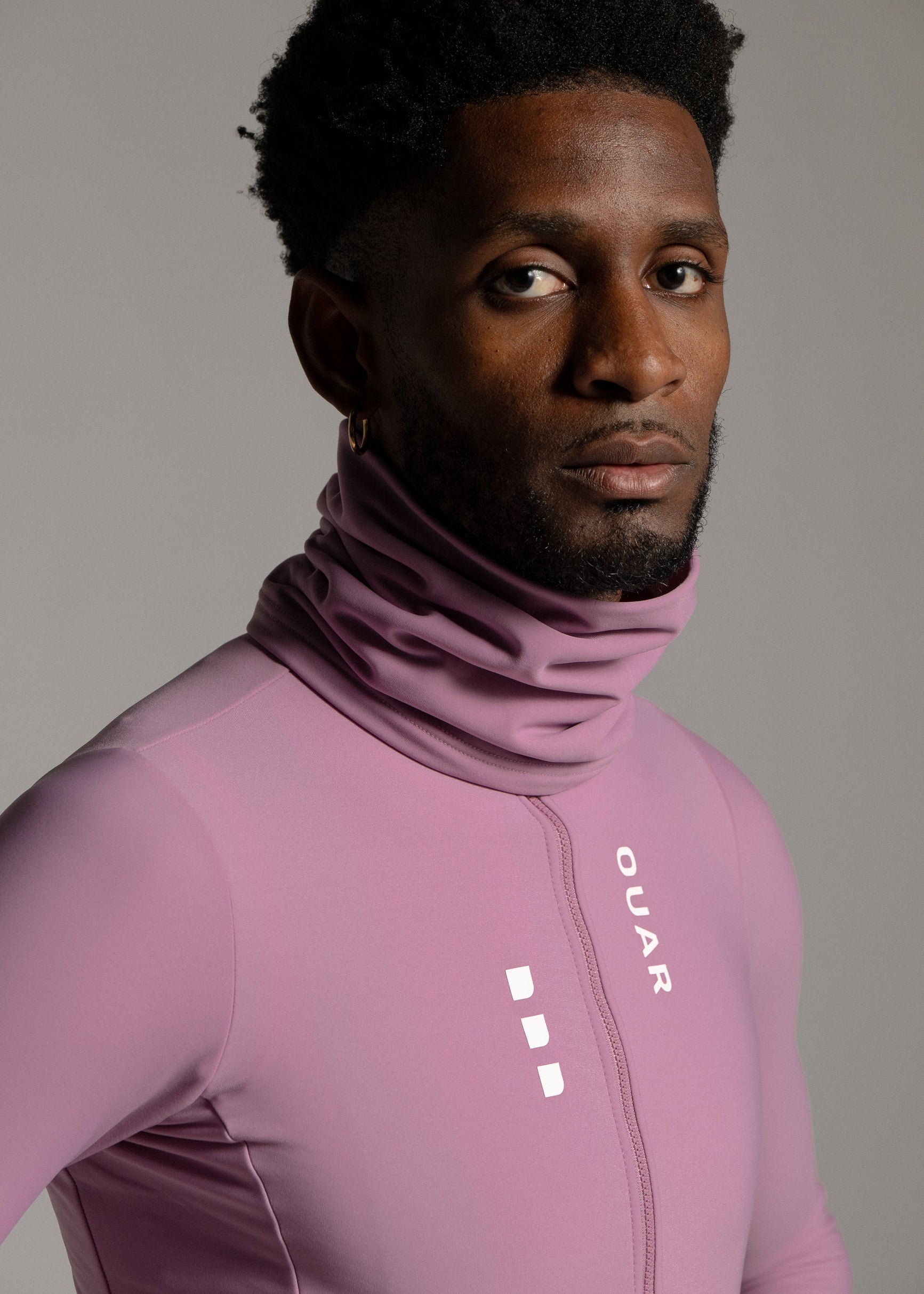 NEW WAVE LS JERSEY + DUSTY ORCHID LONG BIBS + NECK WARMER + MERINO SOCKS