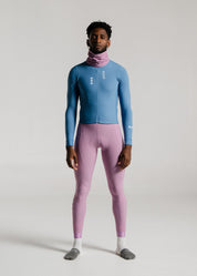 ELECTRO LS JERSEY + DUSTY ORCHID LONG BIBS + NECK WARMER + MERINO SOCKS