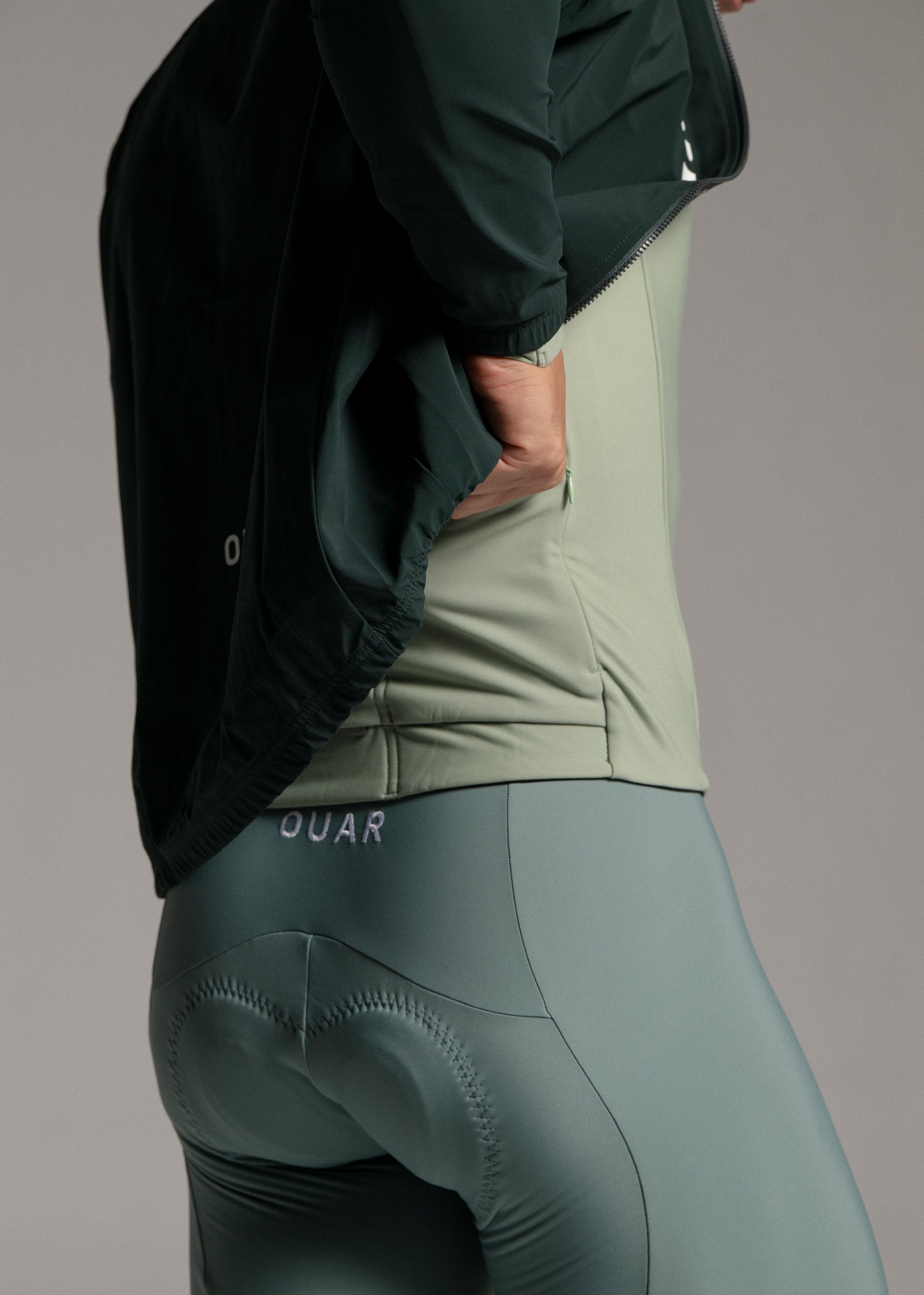 DEEP OCEAN JACKET + EUCALYPTO LONG BIBS + NECK WARMER + MERINO SOCKS