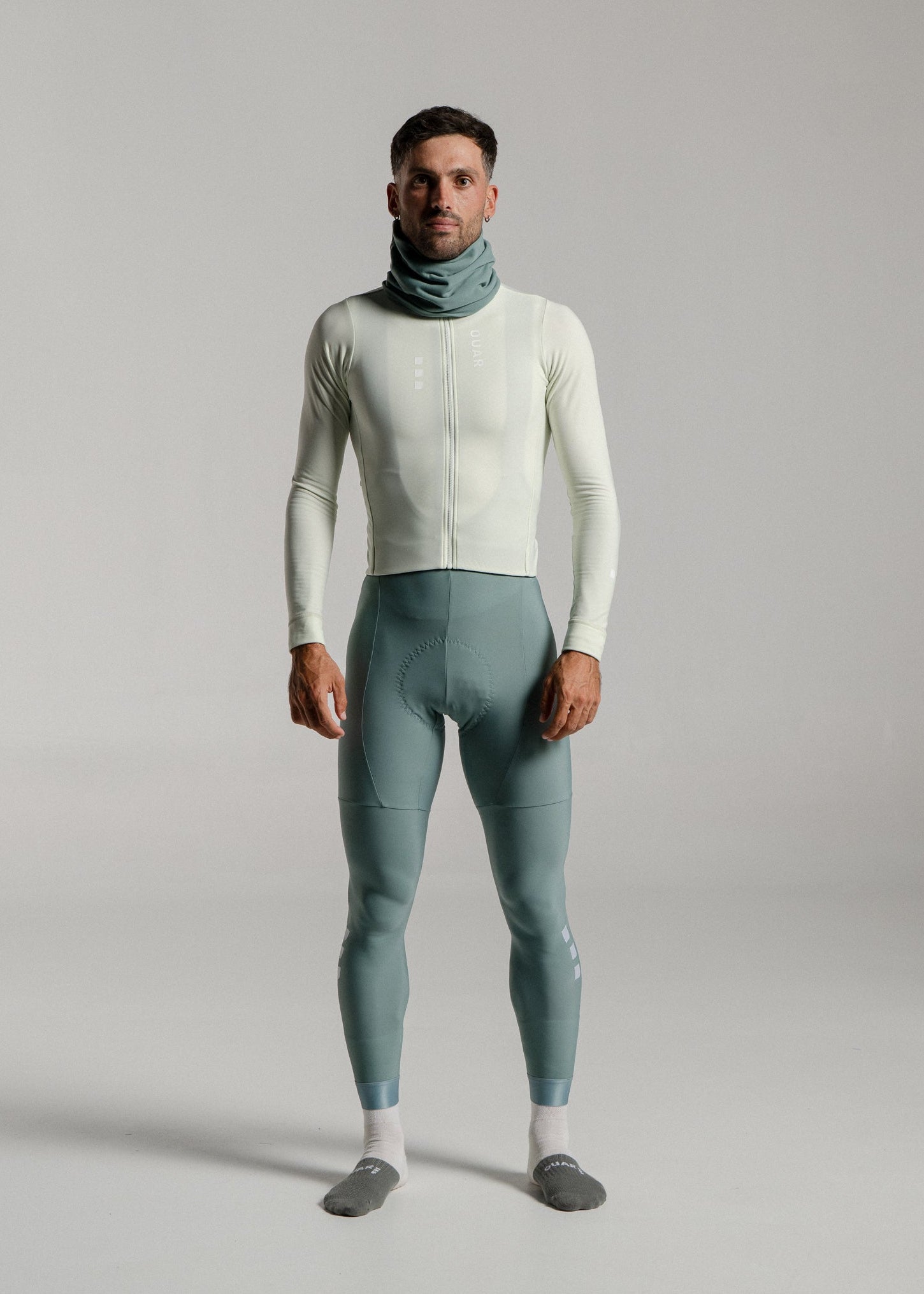LOUNGE LS JERSEY + EUCALYPTO LONG BIBS + NECK WARMER + MERINO SOCKS