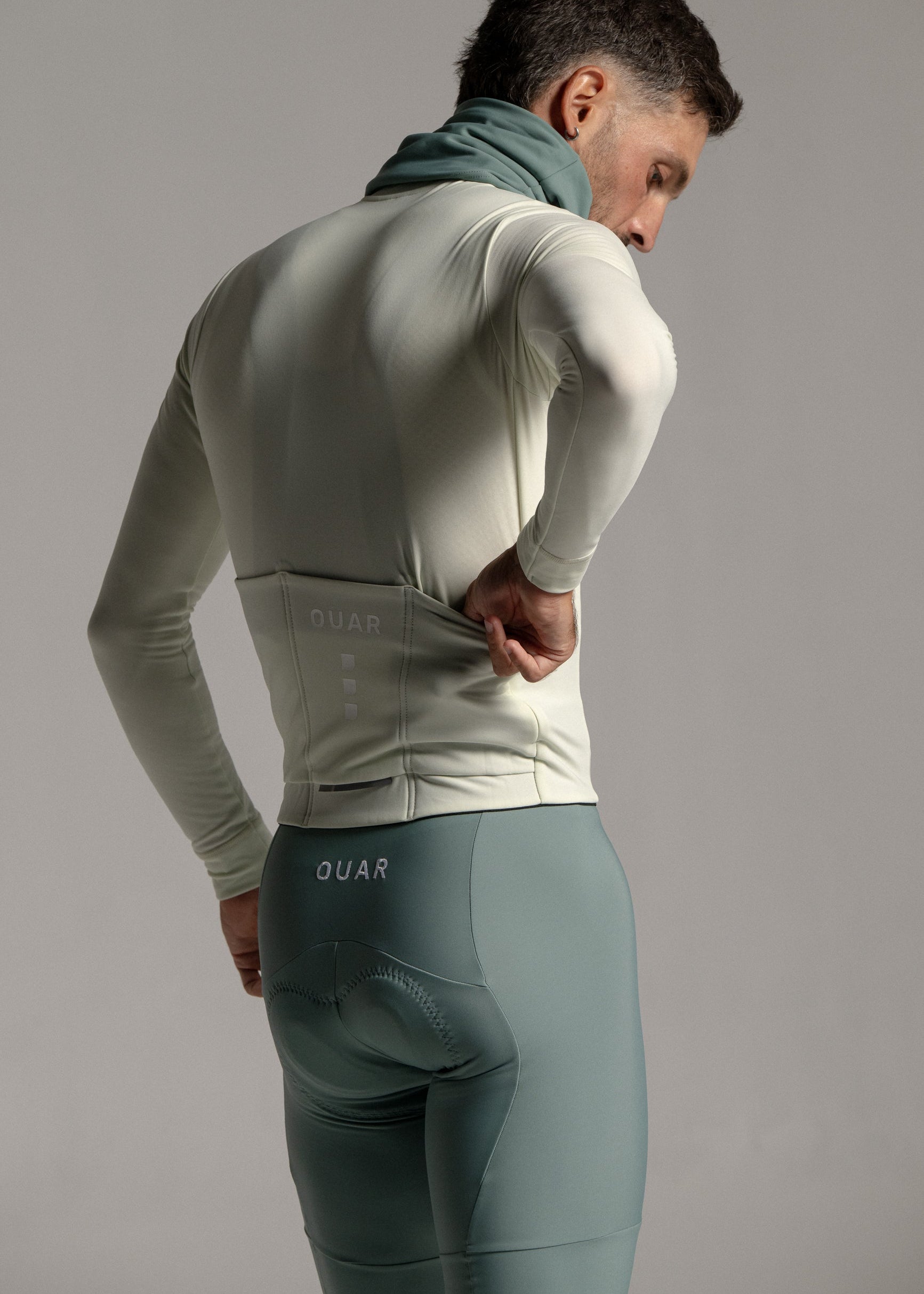 LOUNGE LS JERSEY + EUCALYPTO LONG BIBS + NECK WARMER + MERINO SOCKS