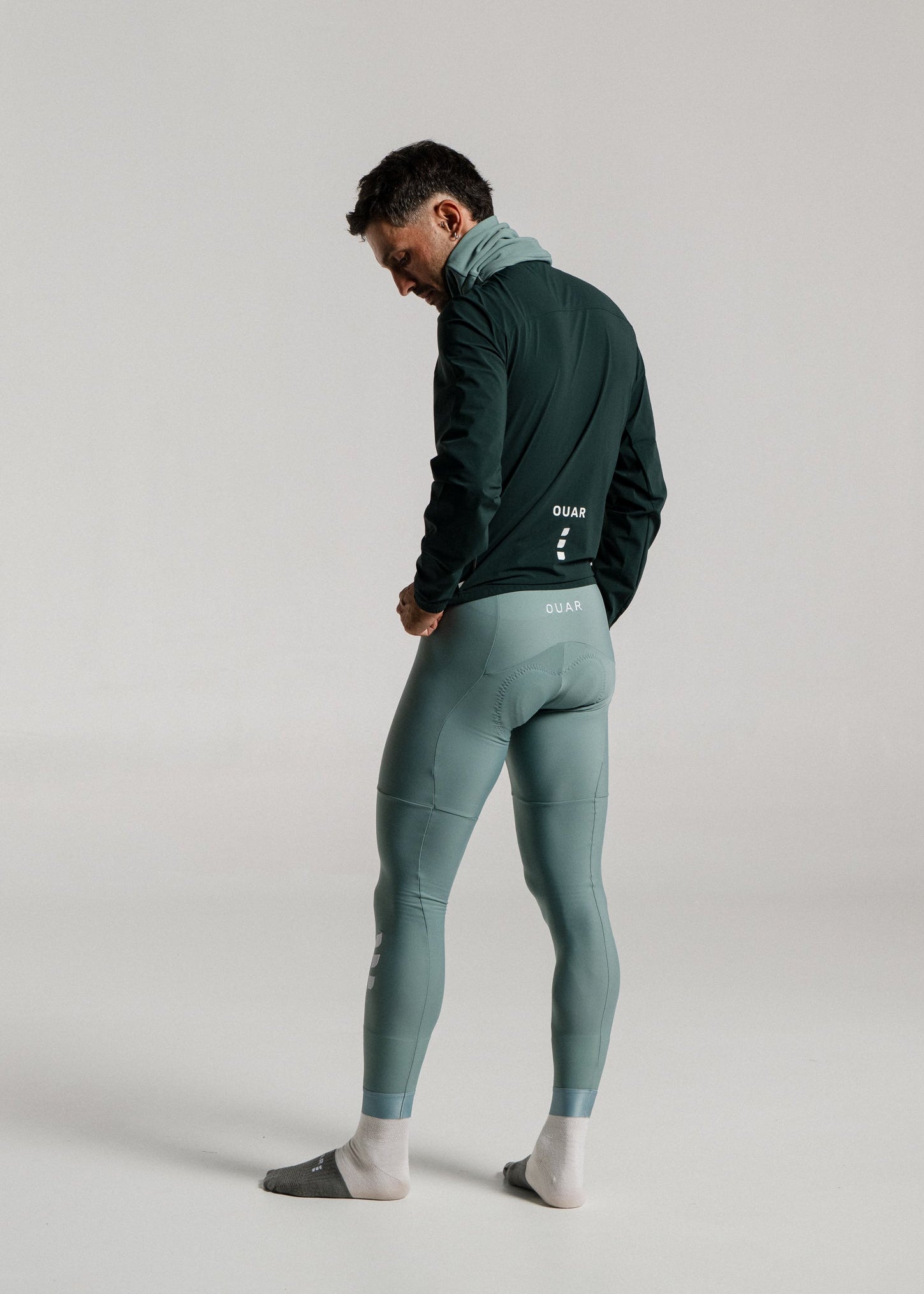 DEEP OCEAN JACKET + EUCALYPTO LONG BIBS + NECK WARMER + MERINO SOCKS