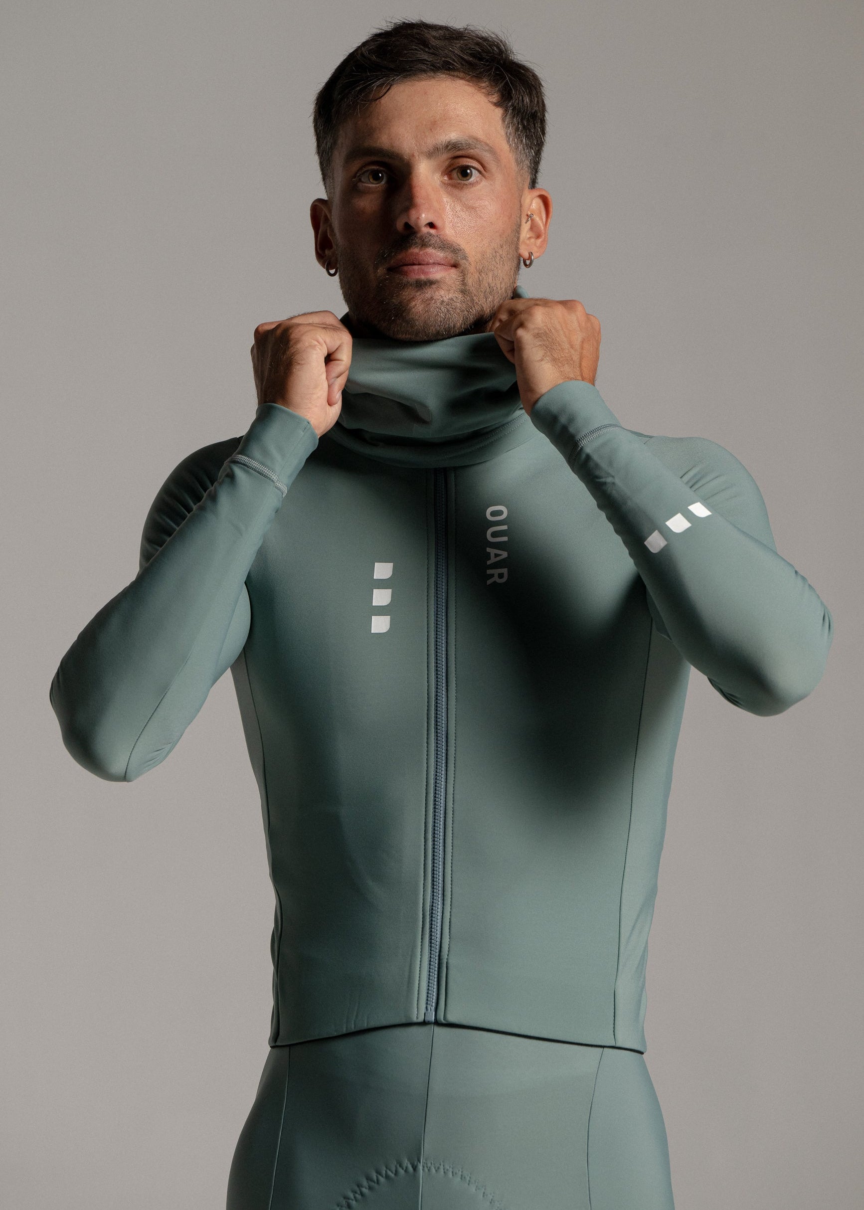 JUNGLE LS JERSEY + EUCALYPTO LONG BIBS + DARK OAK GILET + NECK WARMER