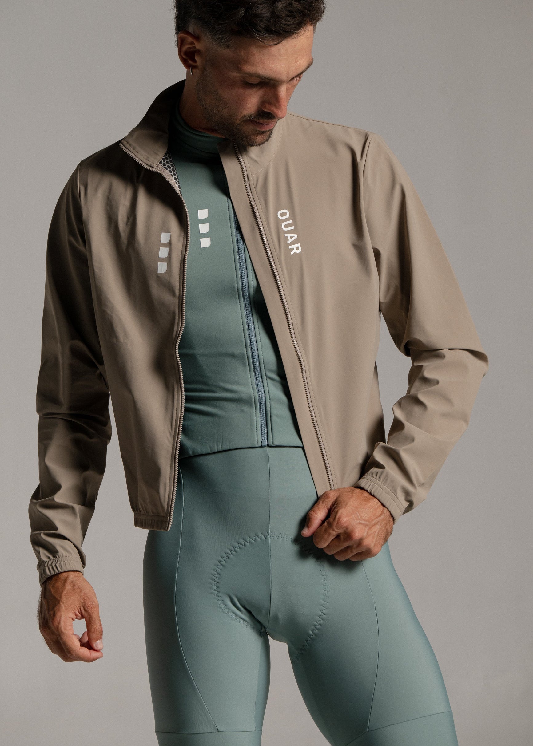 SAND JACKET + EUCALYPTO LONG BIBS + NECK WARMER + MERINO SOCKS