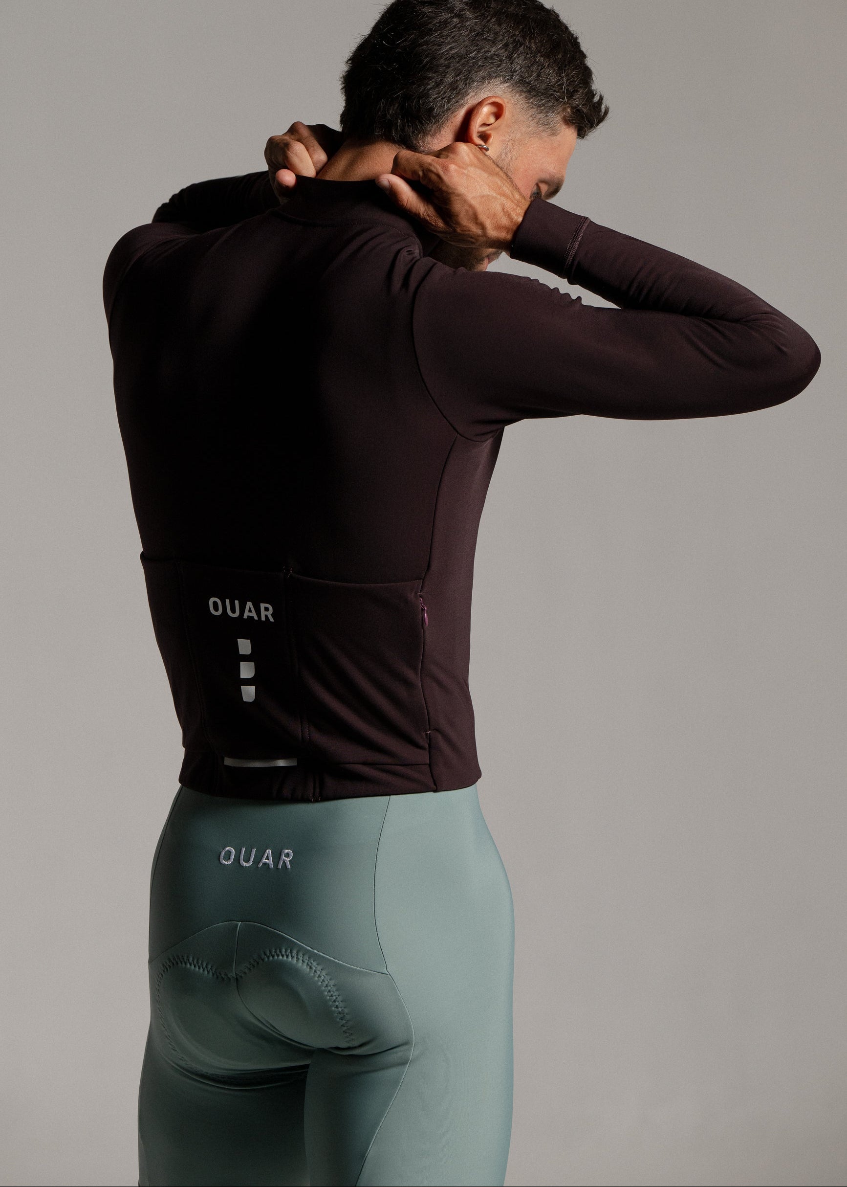 TECHNO LS JERSEY + EUCALYPTO LONG BIBS + MINERAL GILET + NECK WARMER