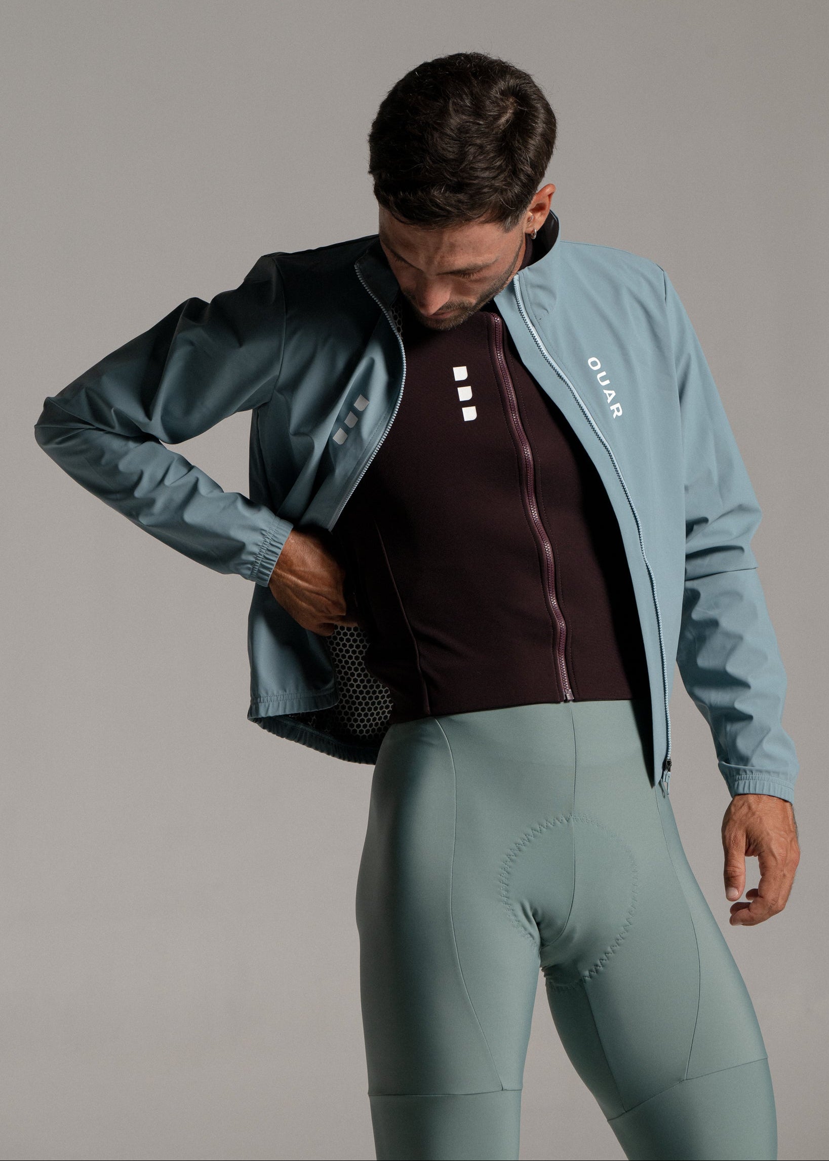MINERAL JACKET + EUCALYPTO LONG BIBS + NECK WARMER + MERINO SOCKS