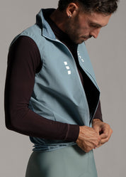 TECHNO LS JERSEY + EUCALYPTO LONG BIBS + MINERAL GILET + NECK WARMER