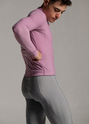NEW WAVE LS JERSEY + ARTIC GREY LONG BIBS + MIST GILET + NECK WARMER