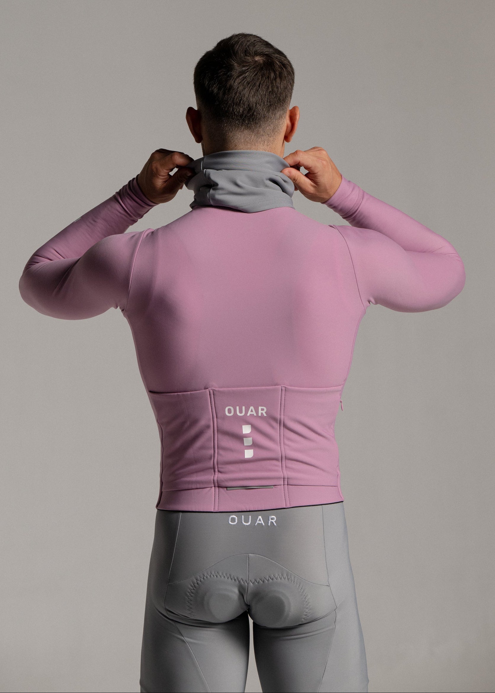 NEW WAVE LS JERSEY + ARTIC GREY LONG BIBS + MIST GILET + NECK WARMER