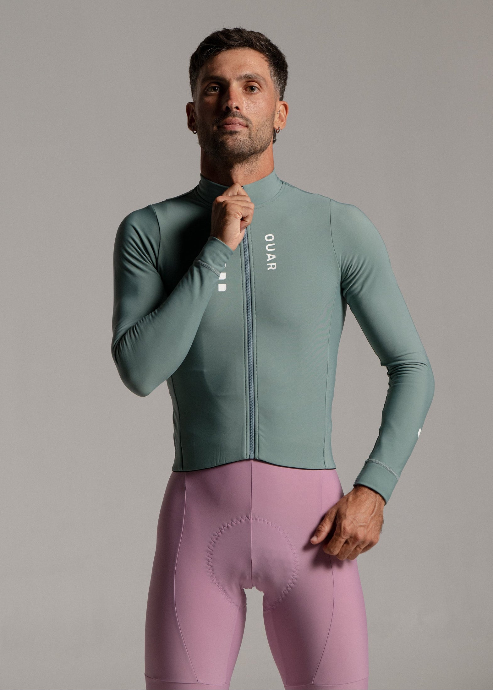 JUNGLE LS JERSEY + DUSTY ORCHID LONG BIBS + NECK WARMER + MERINO SOCKS