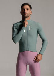 JUNGLE LS JERSEY + DUSTY ORCHID LONG BIBS + NECK WARMER + MERINO SOCKS