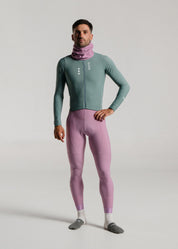 JUNGLE LS JERSEY + DUSTY ORCHID LONG BIBS + NECK WARMER + MERINO SOCKS